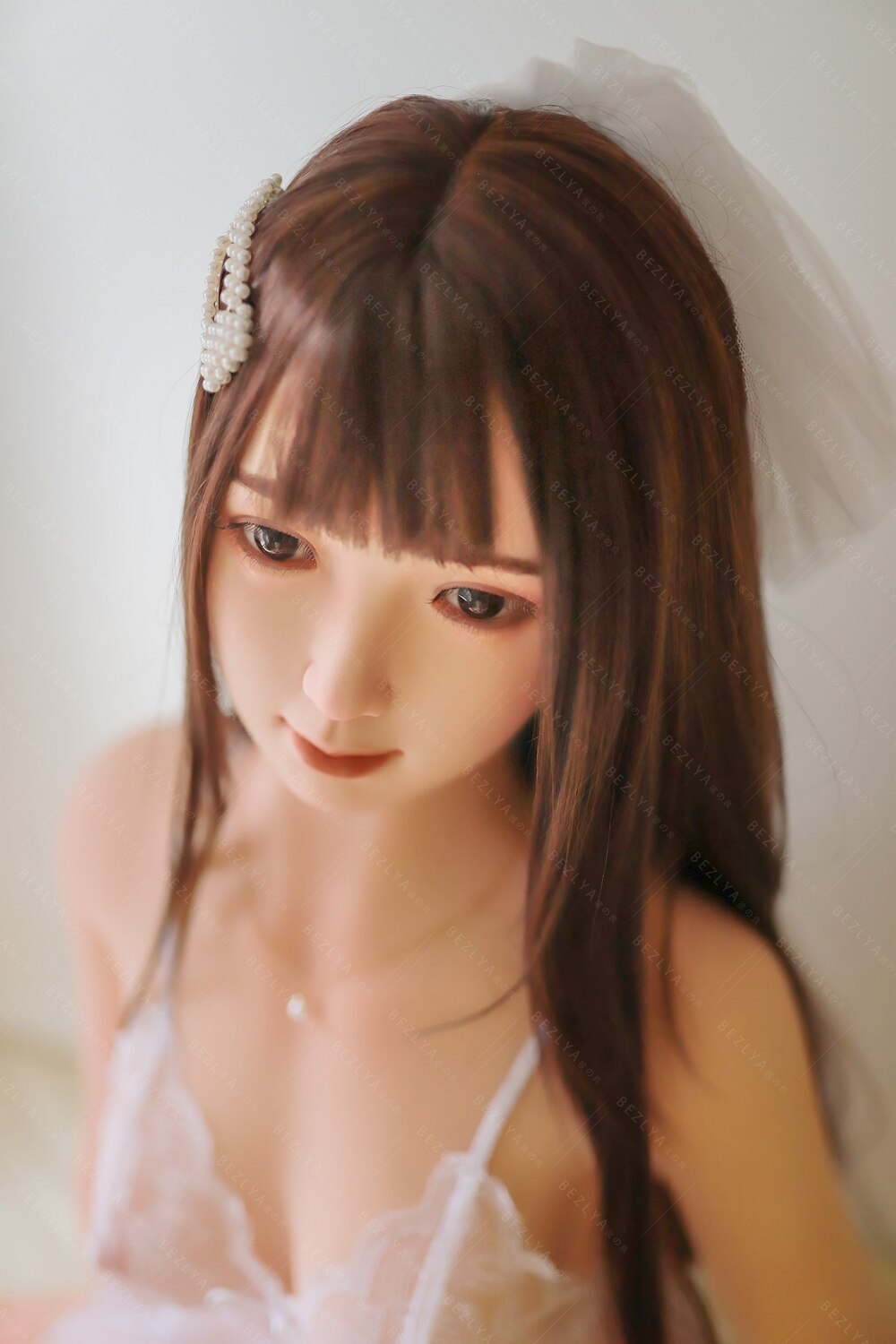 155cm/5ft1 A-cup Silicone Head Sex Doll – Olive Lizzie - FavDoll